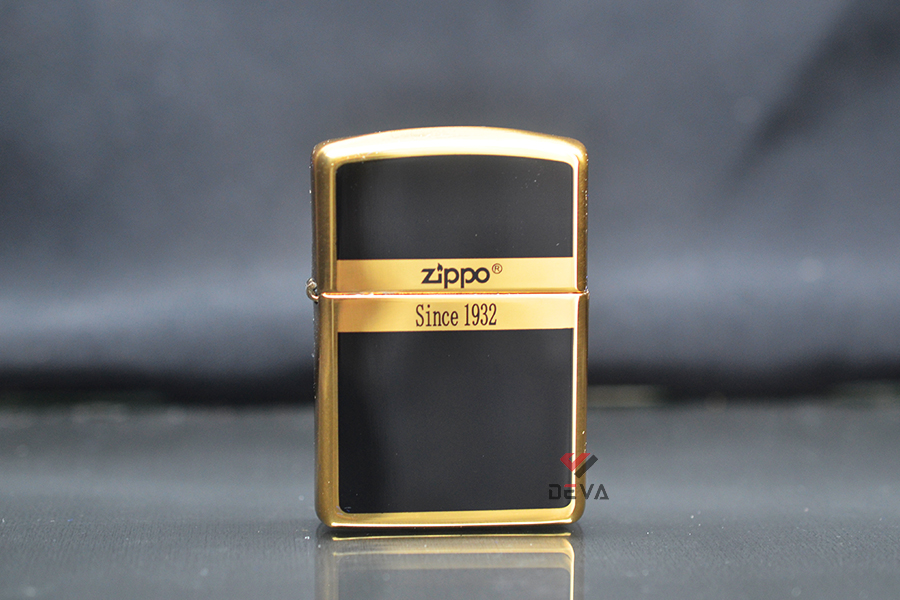 Zippo mạ vàng sơn các màu ZN307