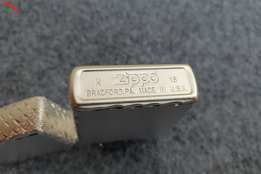 Zippo Xuất Nhật Mạ Satin ZN256