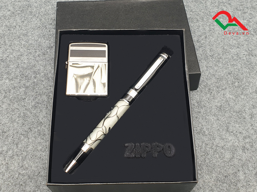 Bật lửa Zippo kèm bút giá rẻ