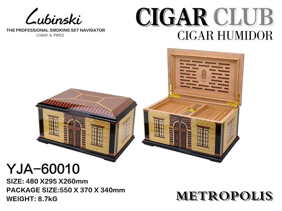 Hộp ủ xì gà cao cấp Lubinski YJA-60010