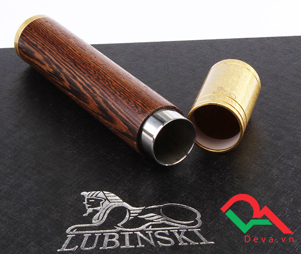 ống đựng xì gà lubinski bằng gỗ